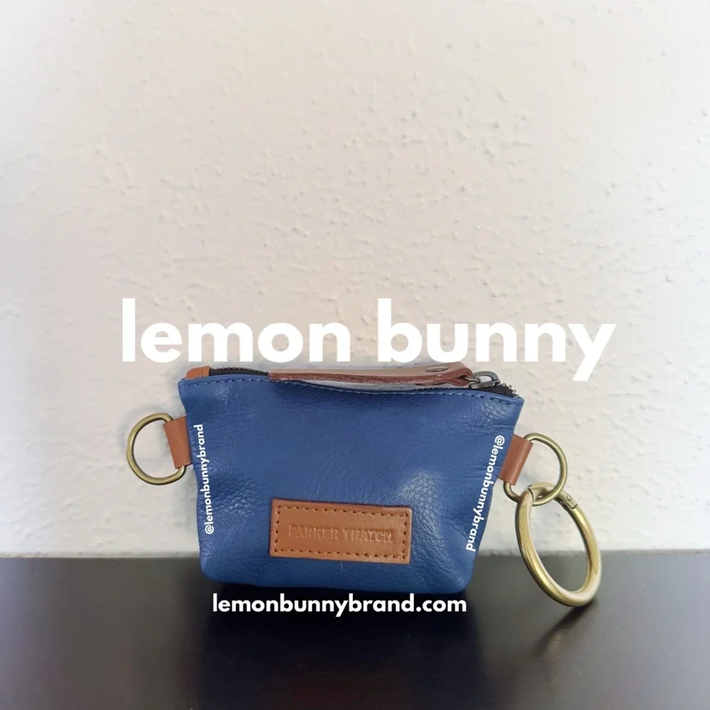 Parker Thatch Baby Buddy in Leather Blue New NWOT - Picture 4 of 15